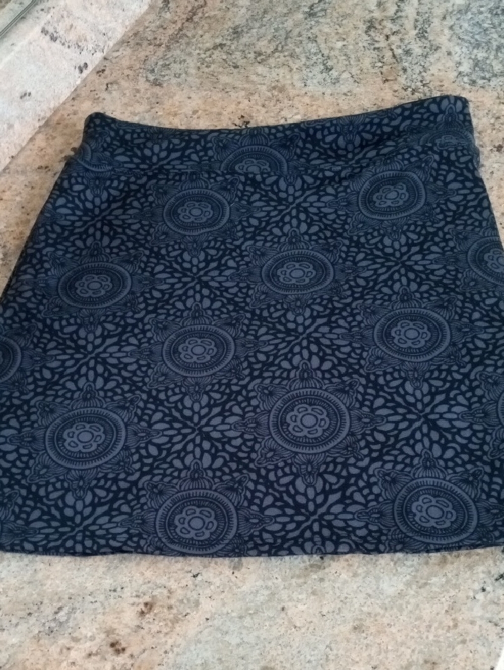 NWT Colorado Clothing Tranquility Chic Patterned Skort in Dark Sunstone Size M - Picture 7 of 14
